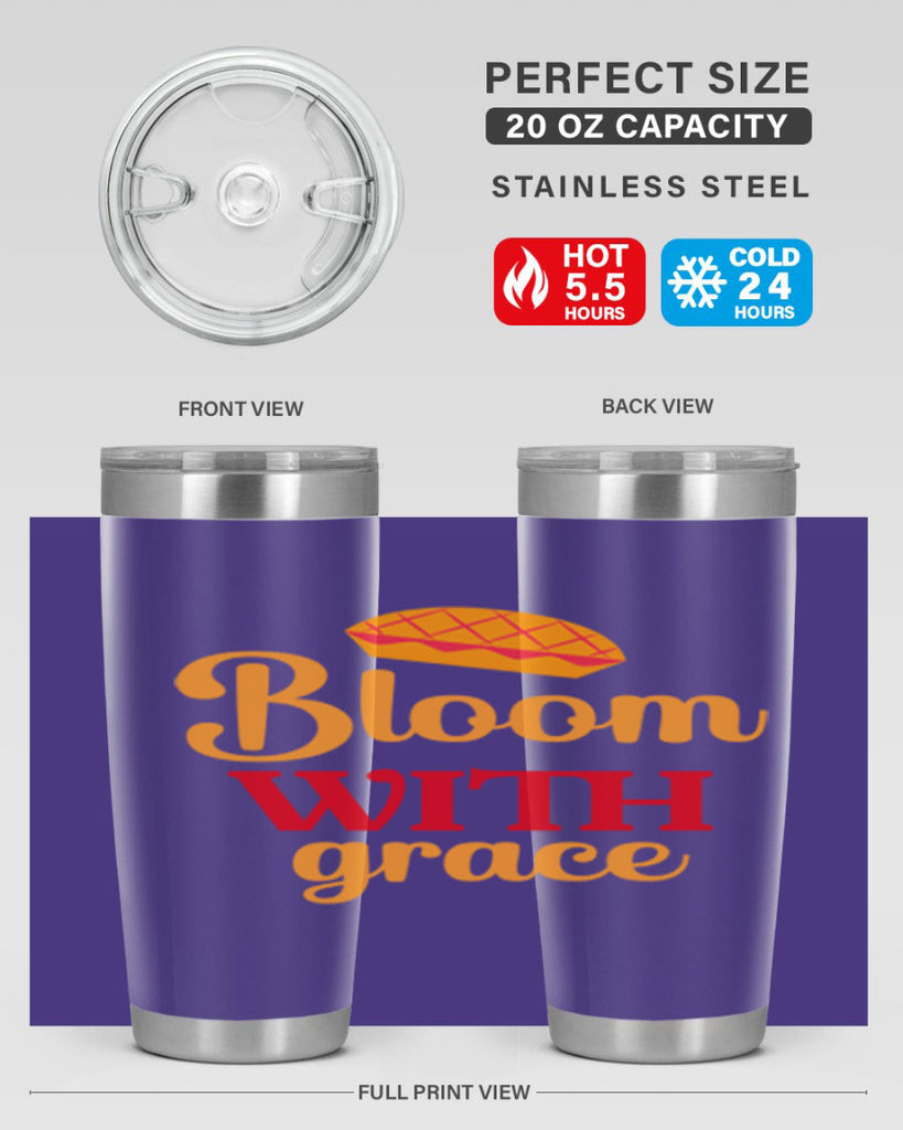 Bloom with grace 81#- spring- Tumbler