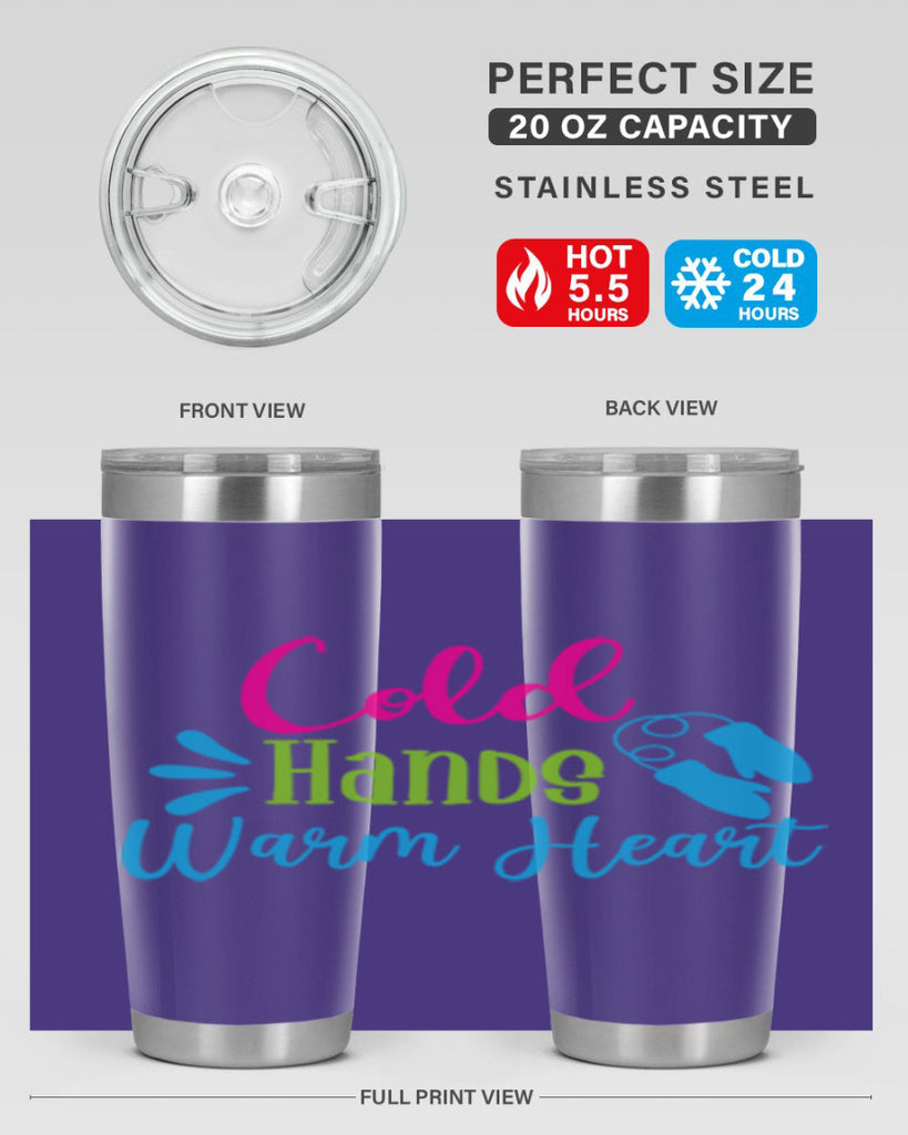 Cold Hands Warm Heart 47#- winter- Tumbler