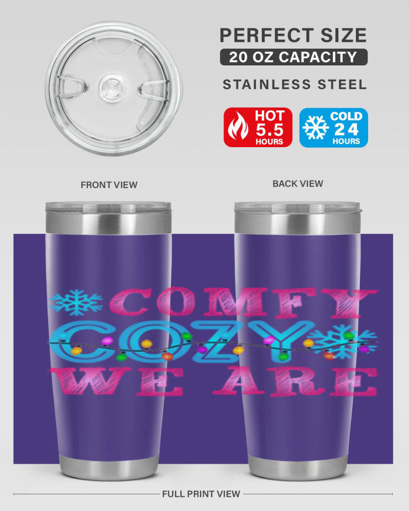 Comfy Cozy We Are Winter 59#- winter- Tumbler