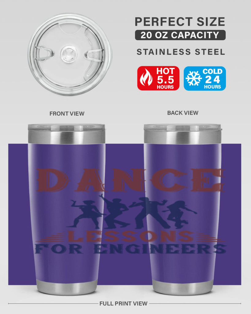 DANCE LESSONS FOR ENGINEERS Style 23#- engineer- tumbler