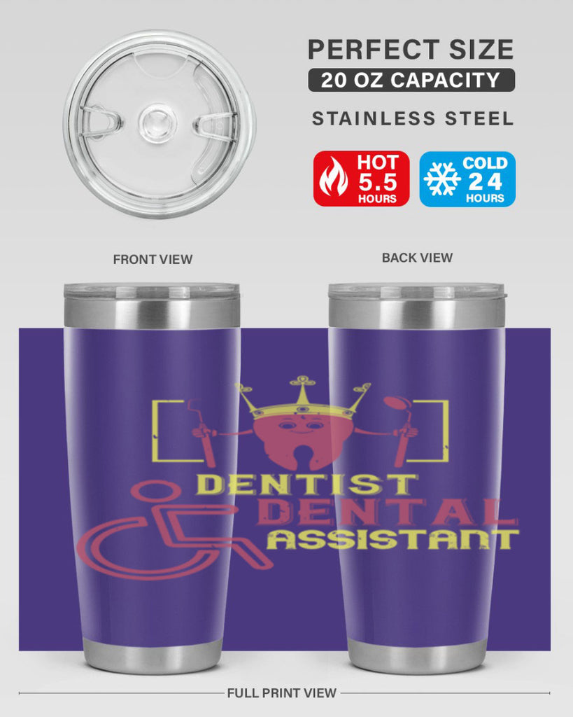 Dentist dental assistant Style 47#- dentist- tumbler