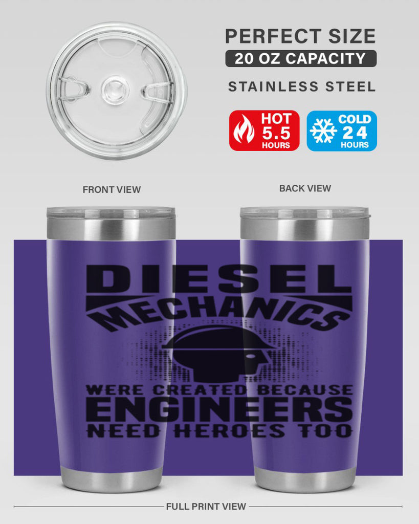 Diesel mechanics Style 19#- engineer- tumbler