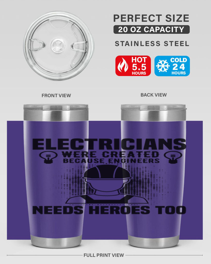 Electrician were Style 52#- electrician- tumbler