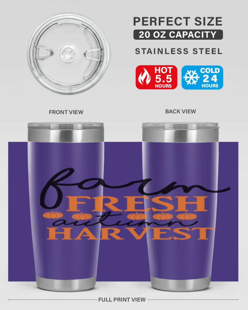 Farm Fresh Autumn Harvest 171#- fall- Tumbler