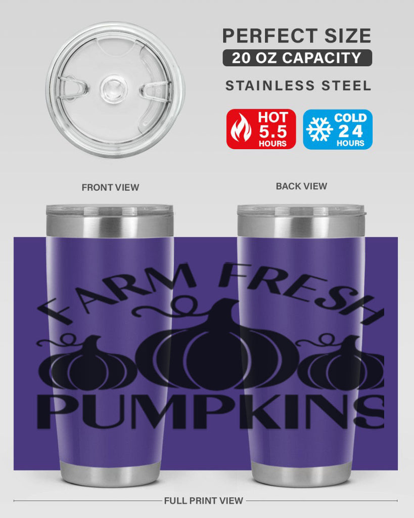 Farm Fresh Pumpkins 176#- fall- Tumbler