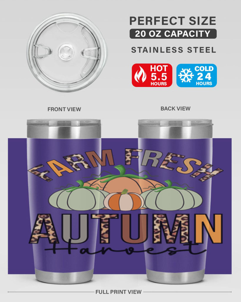 Farm fresh Autumn Harvest 170#- fall- Tumbler