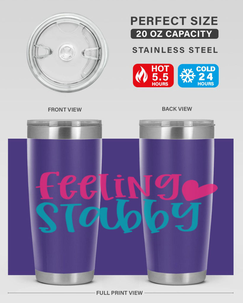 Feeling Stabby Nurse Style Style 192#- nurse- tumbler