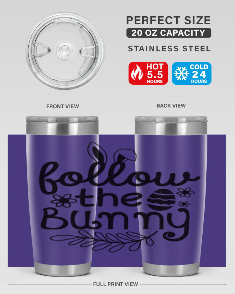 Follow the bunny  142#- spring- Tumbler