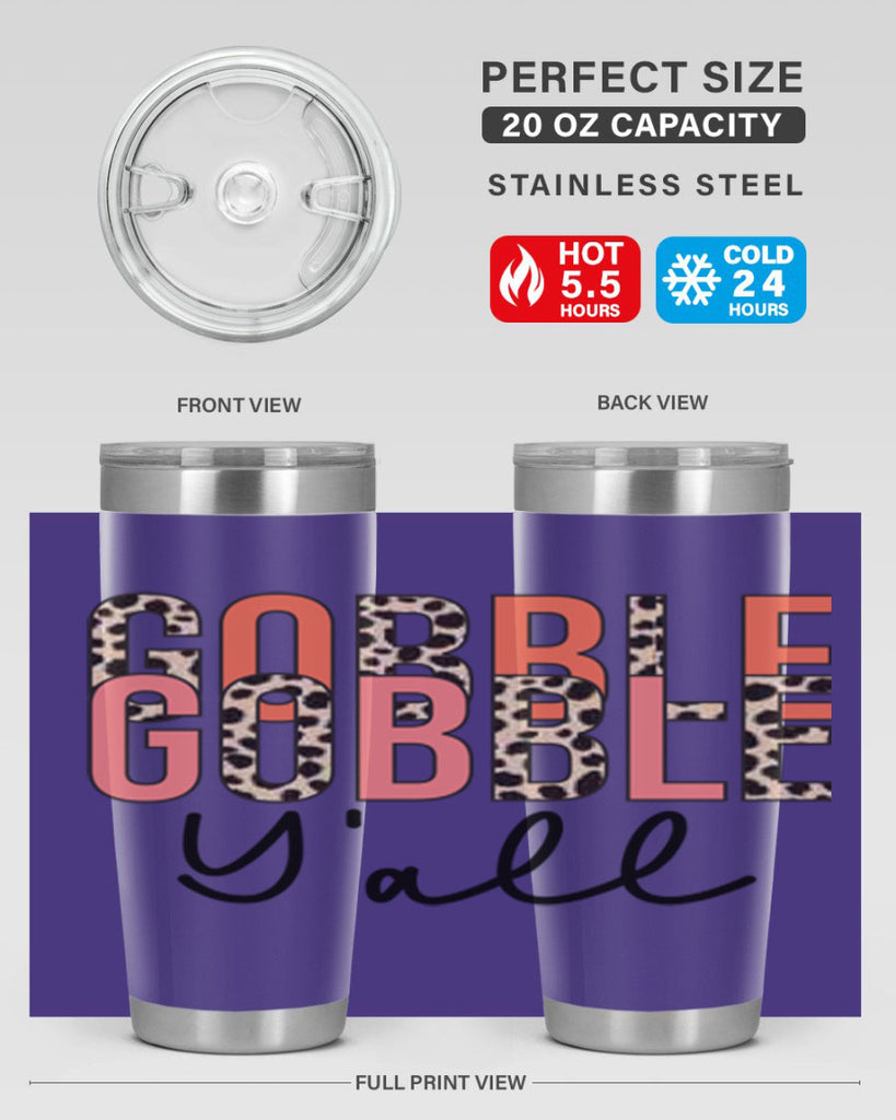 Gobble gobble yall 200#- fall- Tumbler