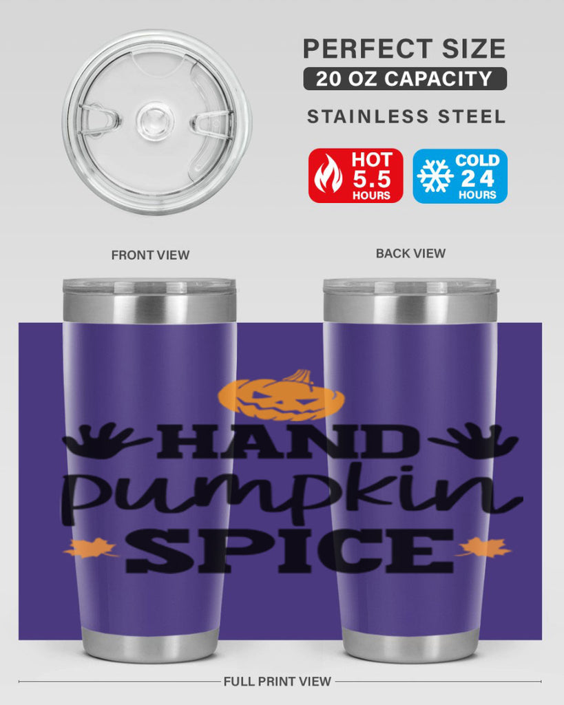 Handpumpkinspice 216#- fall- Tumbler