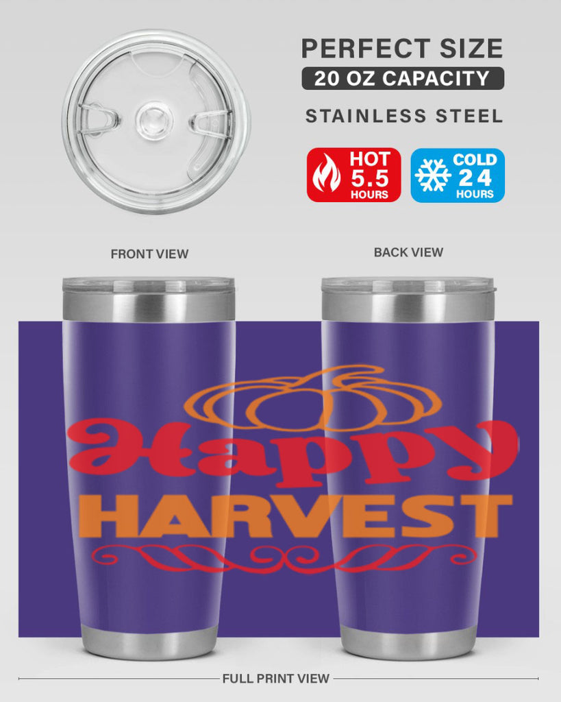 HappyHarvest 256#- fall- Tumbler
