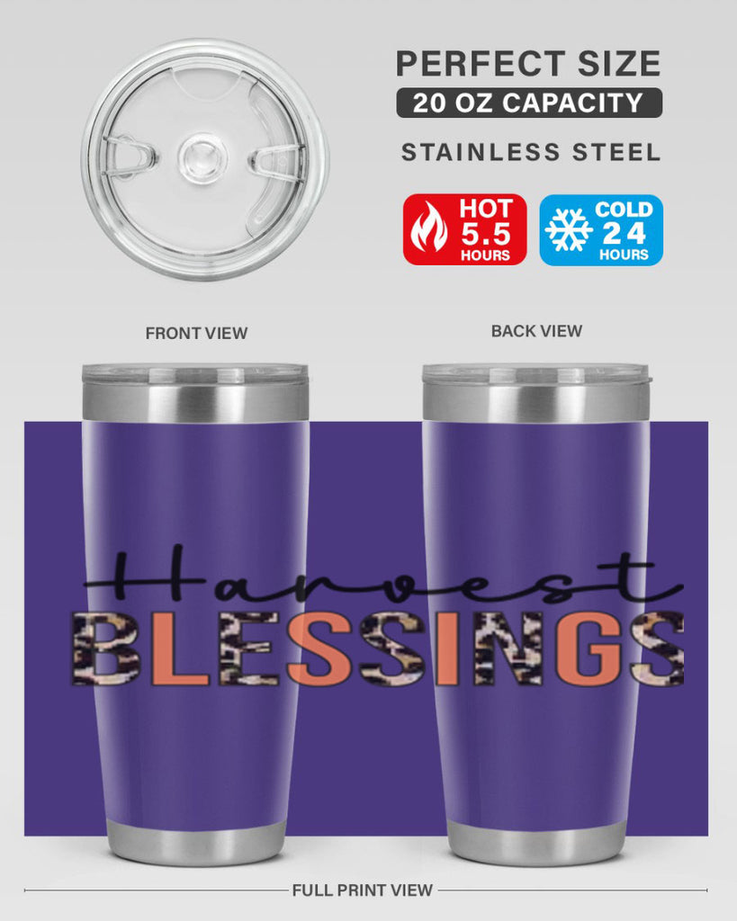 Harvest blessings 263#- fall- Tumbler