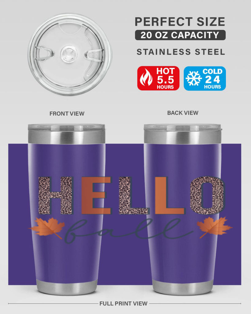Hello Fall 272#- fall- Tumbler