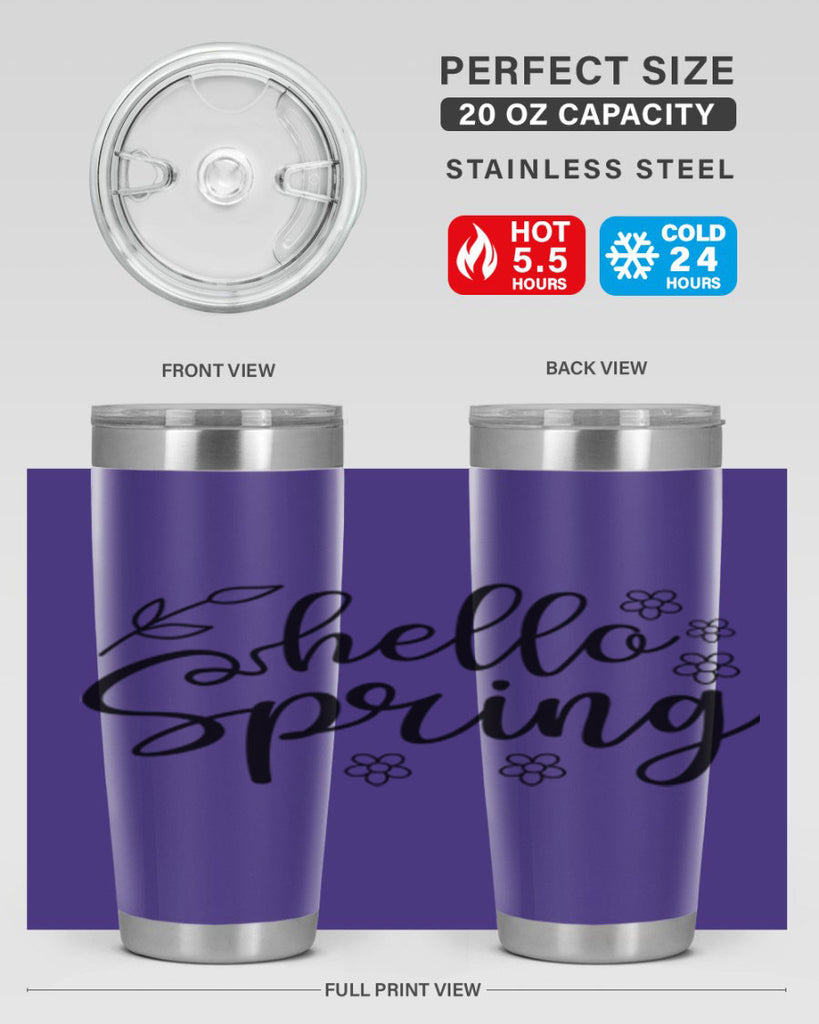 Hello spring  225#- spring- Tumbler