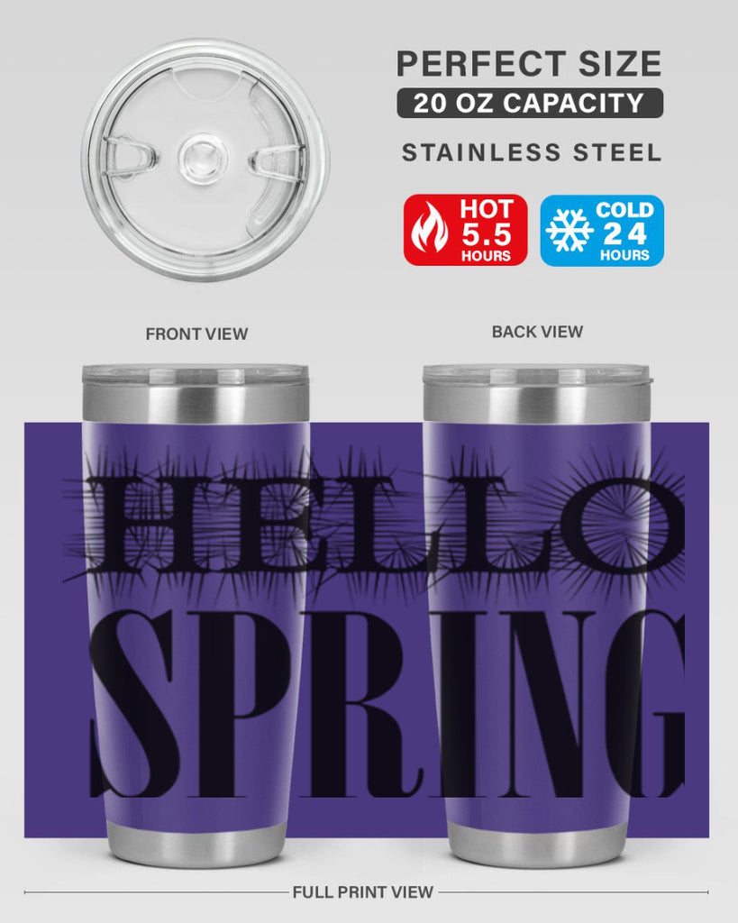 Hello spring  226#- spring- Tumbler
