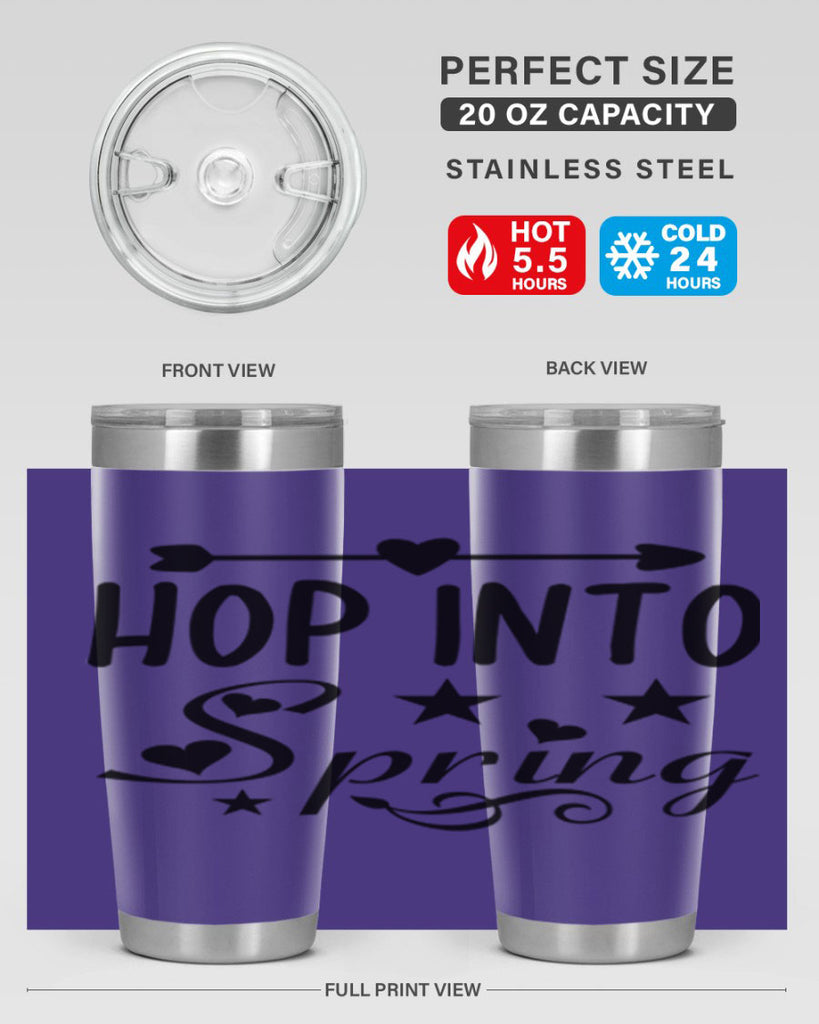 Hop into Spring 249#- spring- Tumbler
