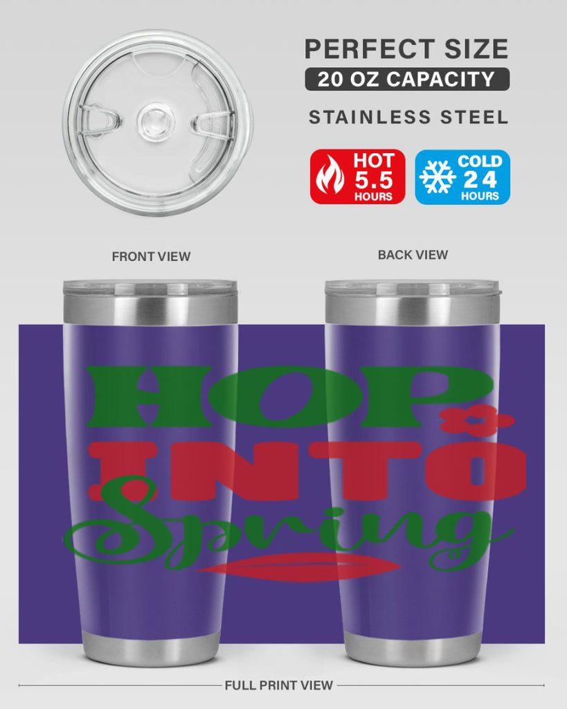 Hop into Spring 250#- spring- Tumbler