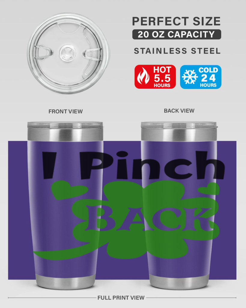 I Pinch Back Style 158#- St Patricks Day- Tumbler