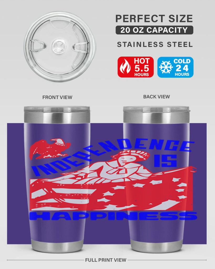 Independence is Style 26#- Fourt Of July- Tumbler