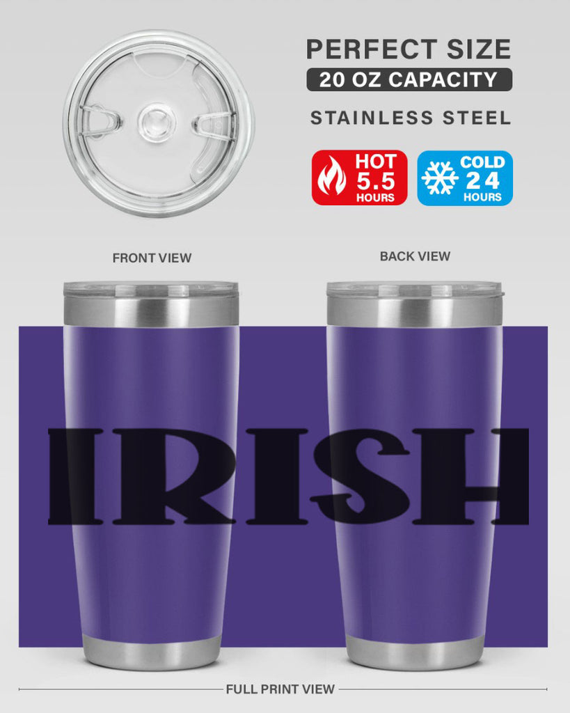 Irish Style 77#- St Patricks Day- Tumbler