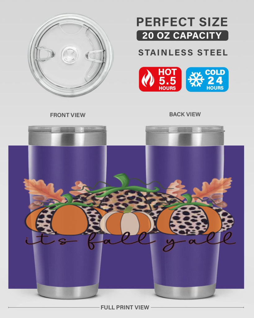 Its FALL Yall 372#- fall- Tumbler