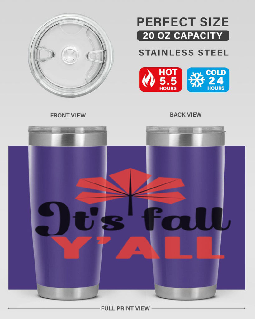 Its fall yall 373#- fall- Tumbler