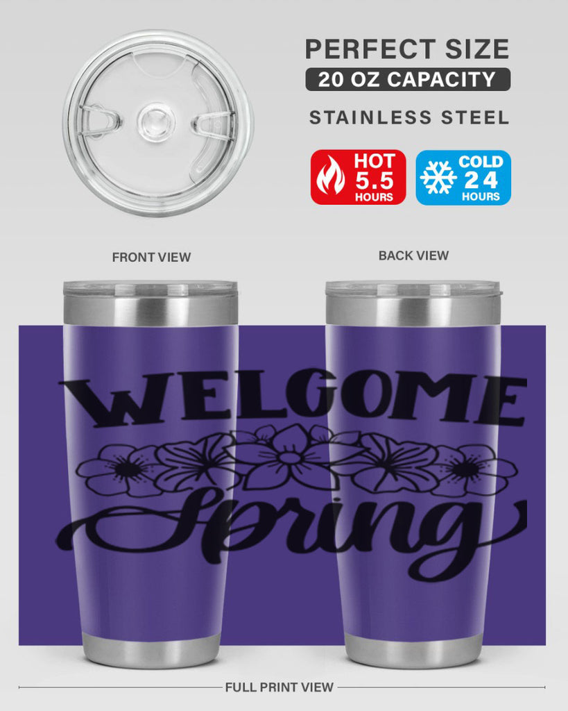 PNG_Welcome Spring396#- spring- Tumbler