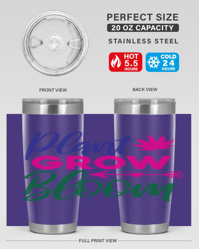 Plant Grow Bloom 389#- spring- Tumbler