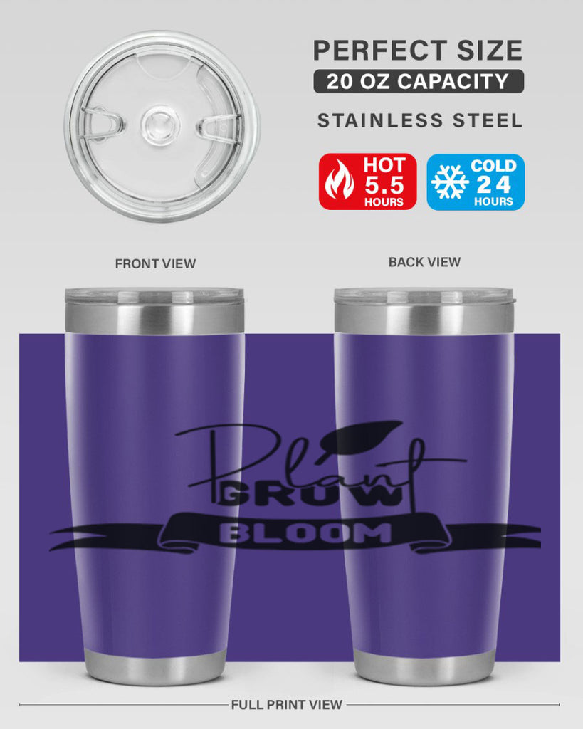 Plant Grow Bloom 390#- spring- Tumbler