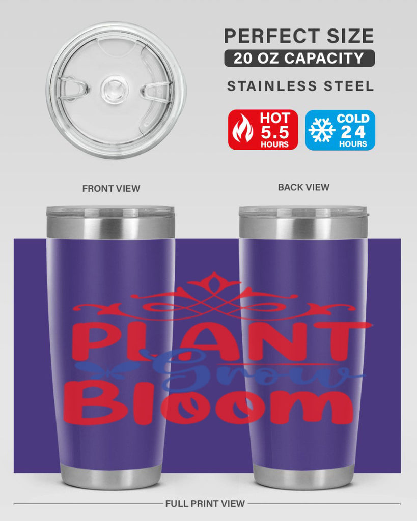 Plant Grow Bloom 392#- spring- Tumbler
