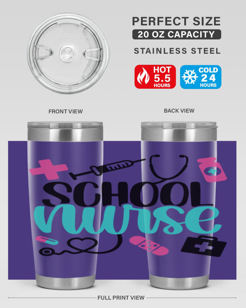 School Nurse Style Style 51#- nurse- tumbler