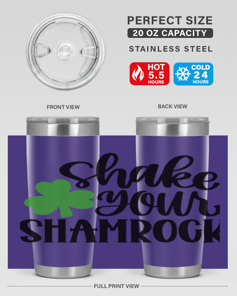 Shake Your Shamrock Style 33#- St Patricks Day- Tumbler