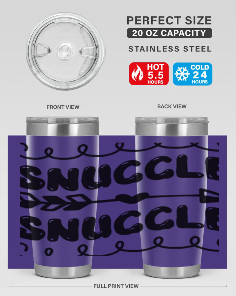 Snuggle Weather 391#- winter- Tumbler