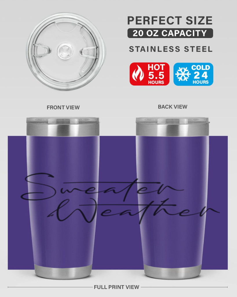 Sweater Weather 580#- fall- Tumbler