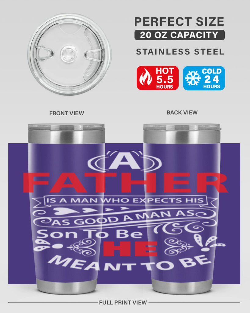 a father 247#- fathers day- Tumbler