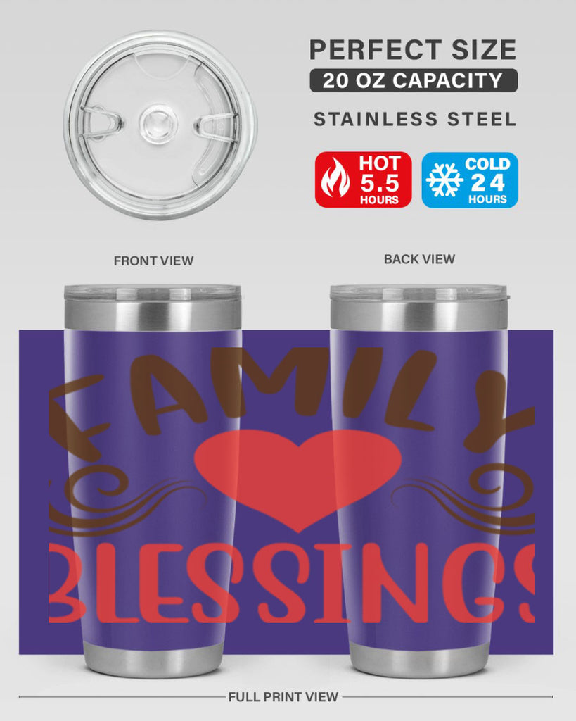 family blessings 169#- fall- Tumbler
