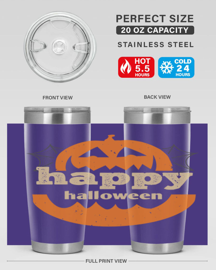 happy halloween 153#- halloween- Tumbler