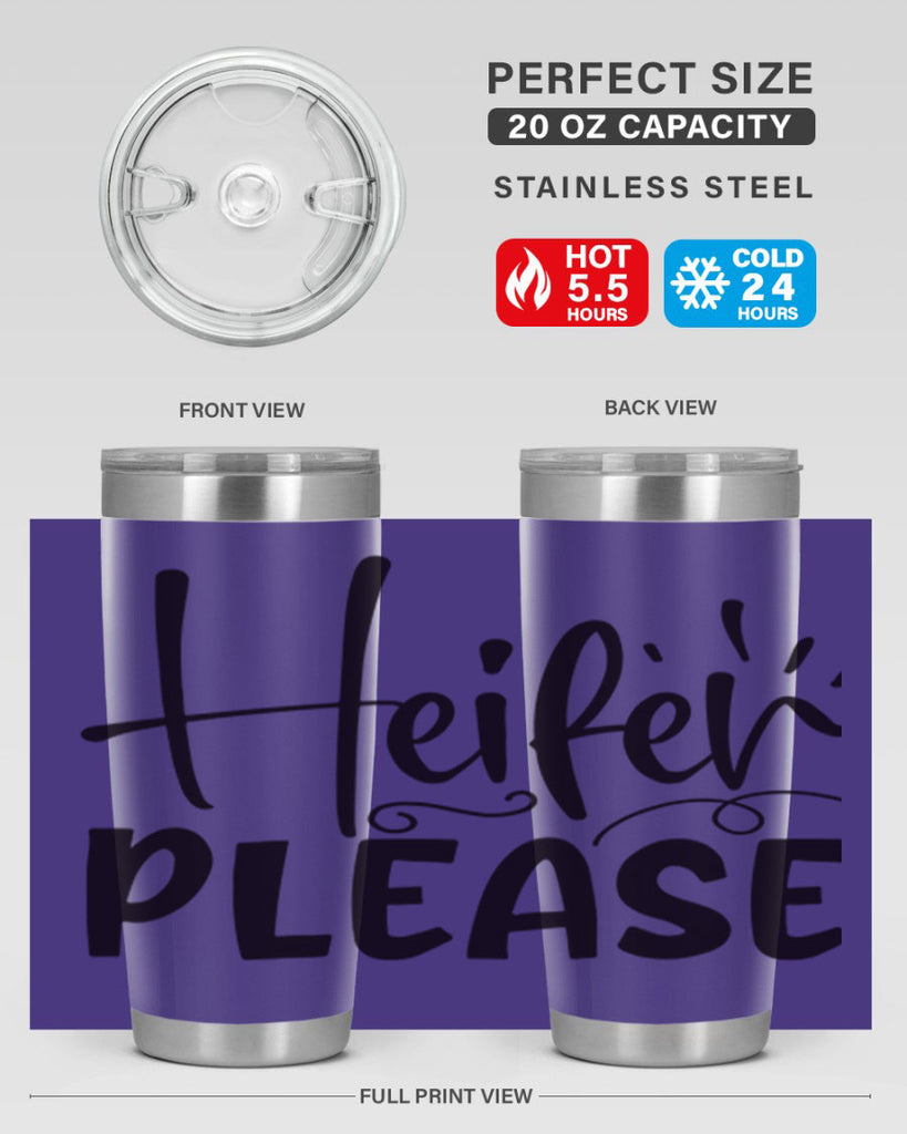 heifer please 91#- kitchen- Tumbler