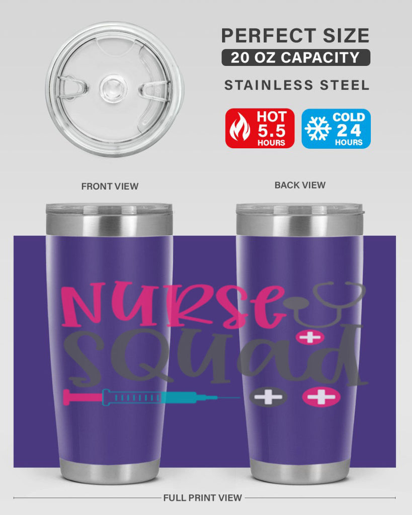 nurse squad Style 373#- nurse- tumbler
