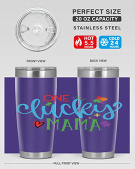 one lucky mama Style 33#- autism- Tumbler