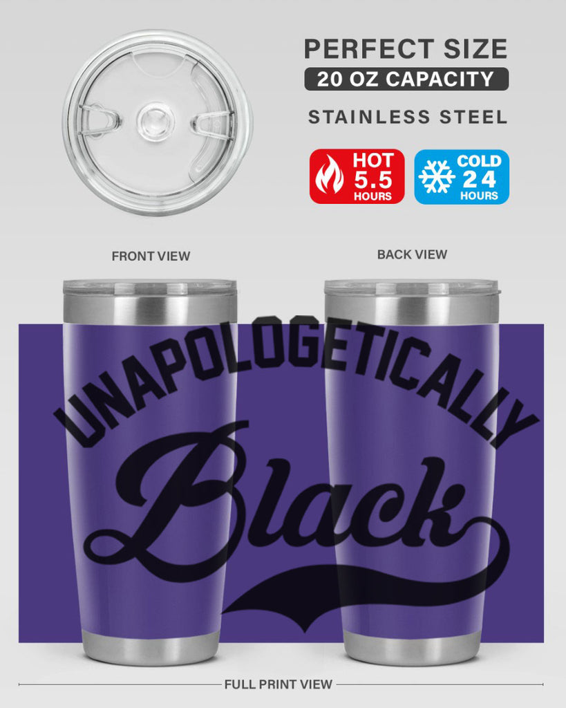 unapologetically black 15#- black words phrases- Cotton Tank