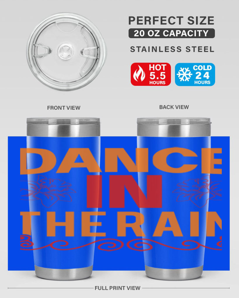 Dance in the rain 117#- spring- Tumbler