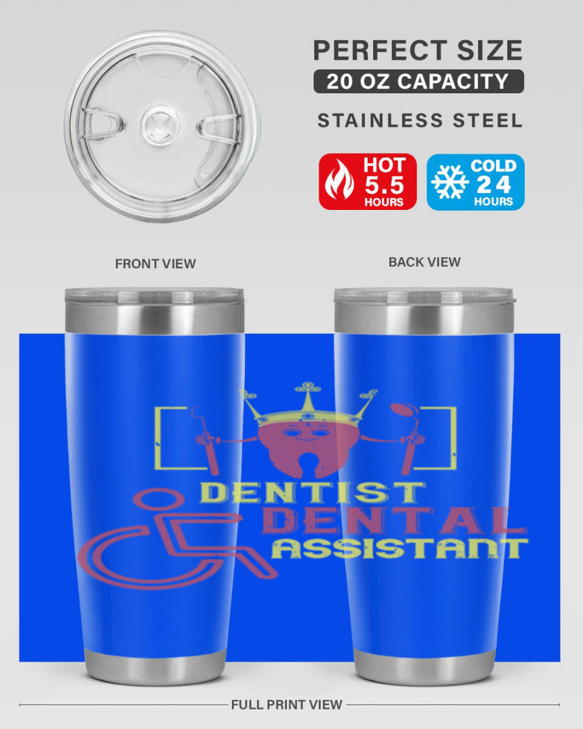 Dentist dental assistant Style 47#- dentist- tumbler
