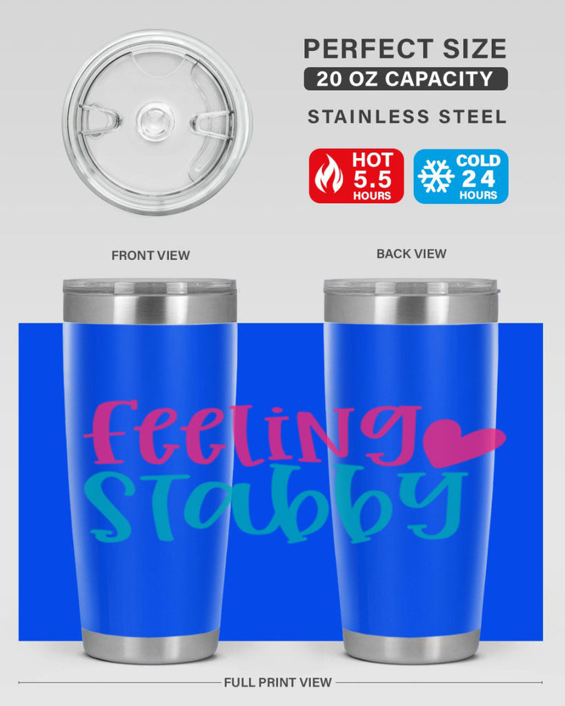 Feeling Stabby Nurse Style Style 192#- nurse- tumbler