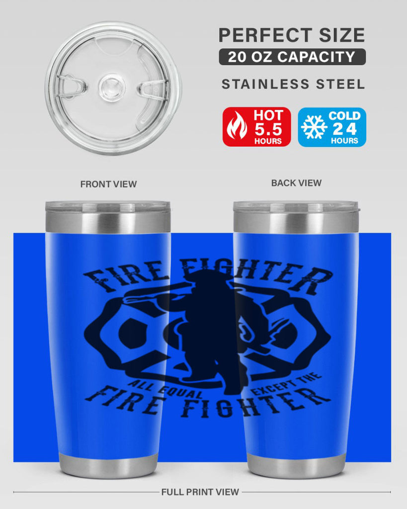 Fire Fighter Style 81#- fire fighter- tumbler