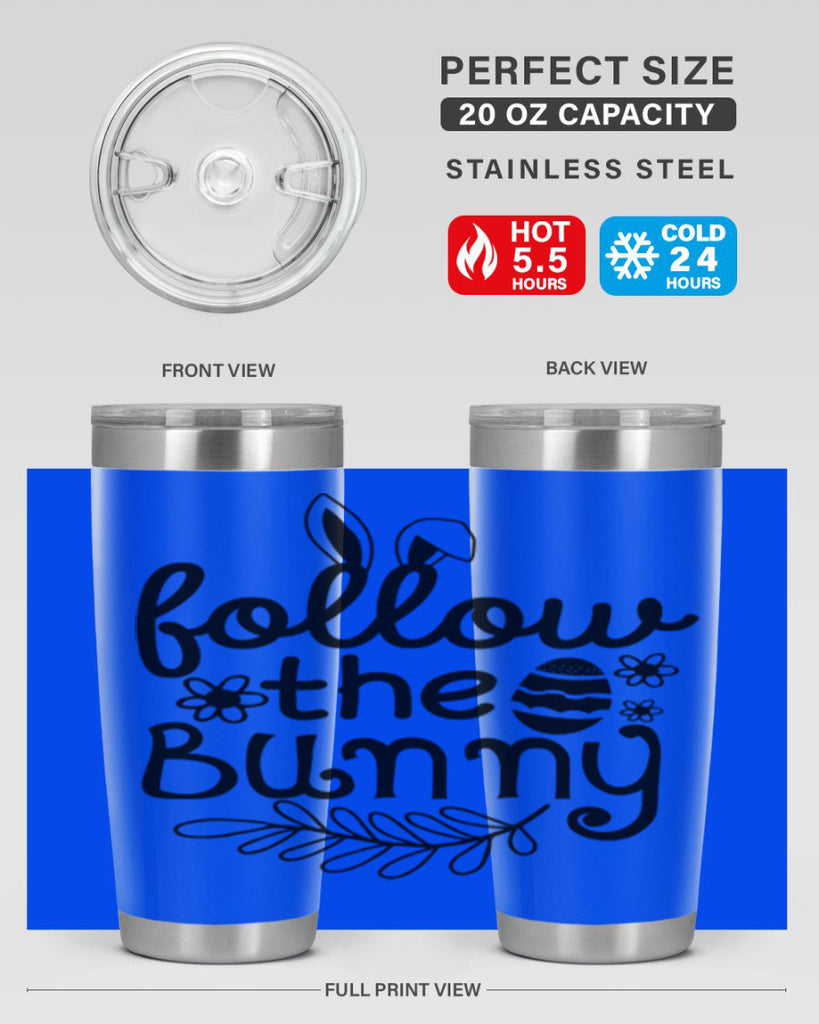 Follow the bunny  142#- spring- Tumbler