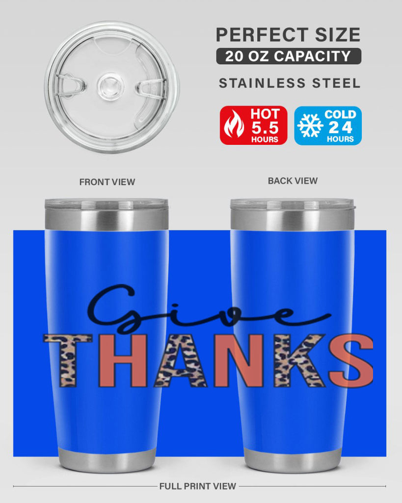 Give thanks 194#- fall- Tumbler