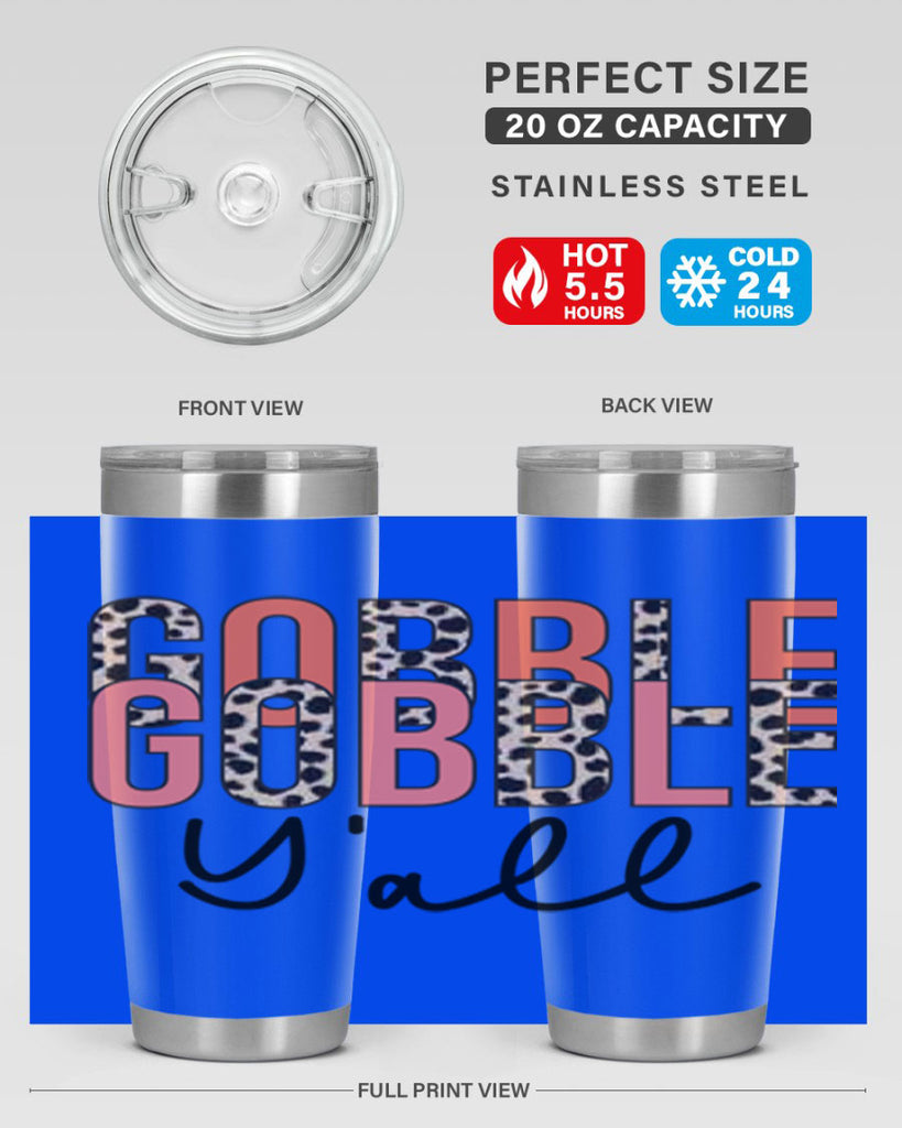 Gobble gobble yall 200#- fall- Tumbler