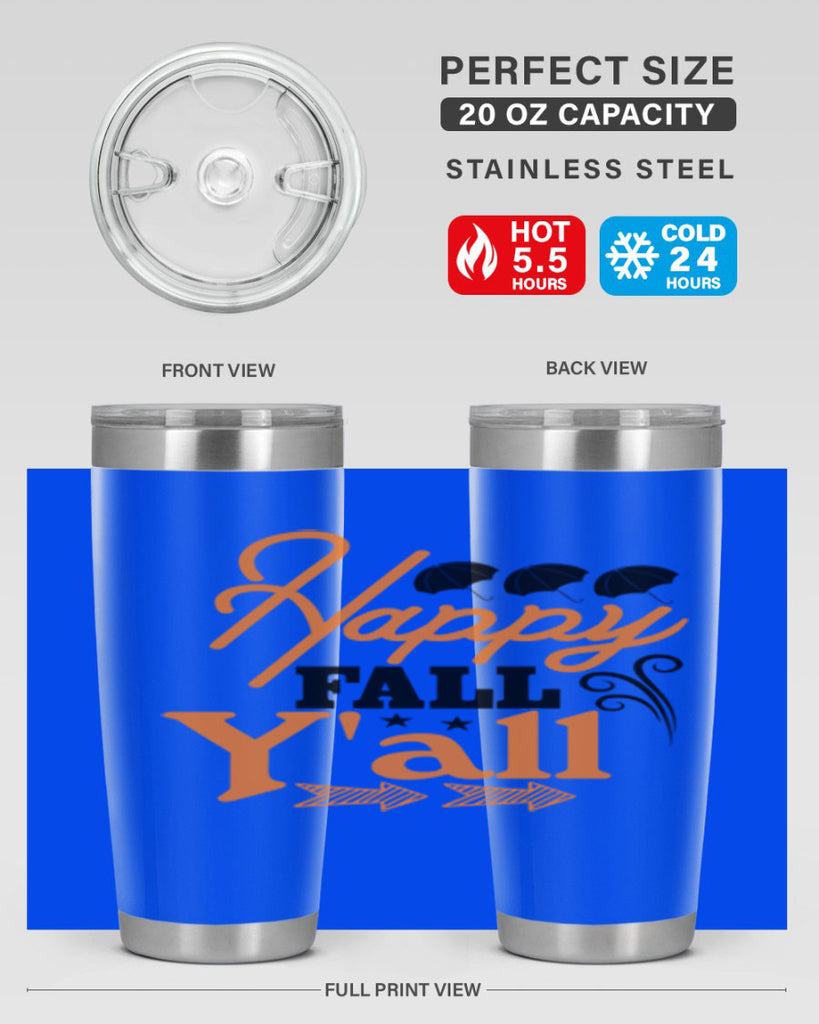 Happy Fall Yall 234#- fall- Tumbler