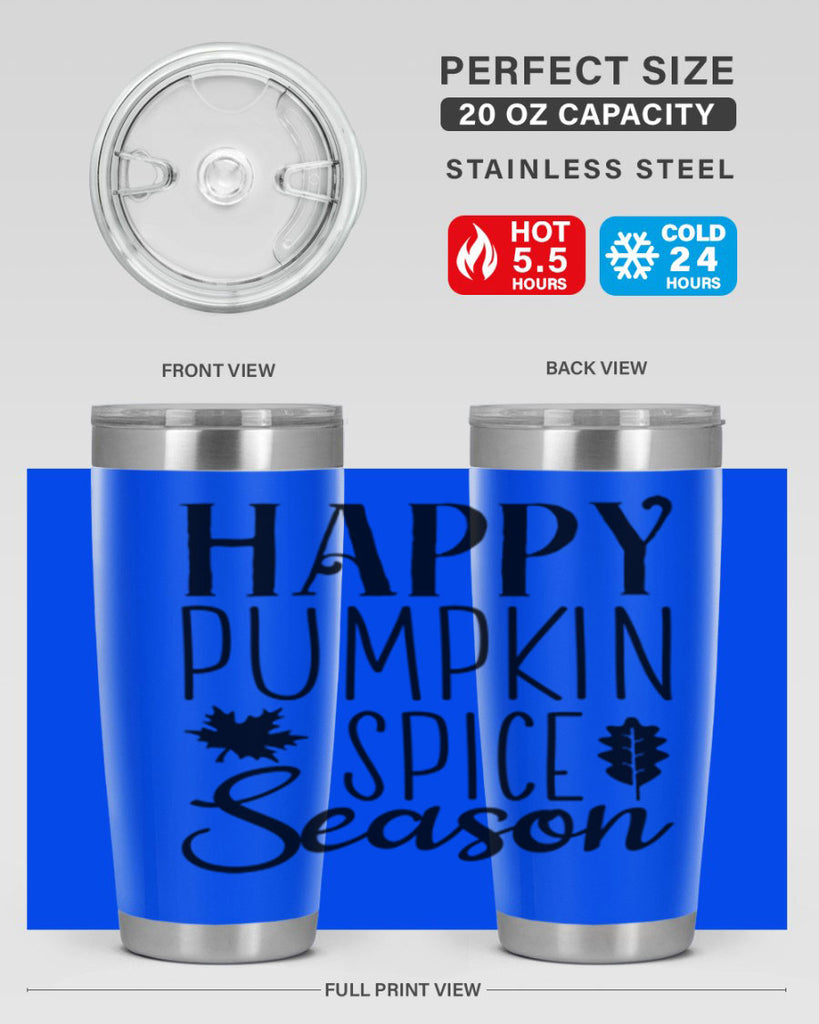 Happy Pumpkin Spice Sason 241#- fall- Tumbler